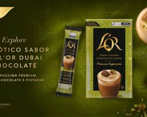 Café L’OR inova o mercado brasileiro de cappuccino com exótico sabor de L’OR Chocolate Dubai 