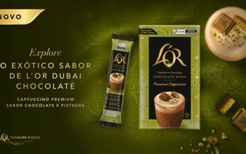 Café L’OR inova o mercado brasileiro de cappuccino com exótico sabor de L’OR Chocolate Dubai 