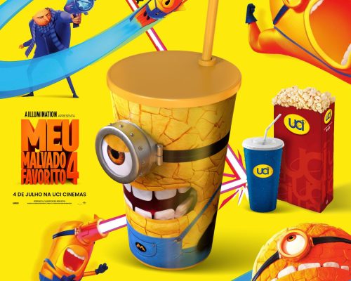 “Meu Malvado Favorito 4” e “Divertida Mente 2” são as principais opções para as férias na UCI
