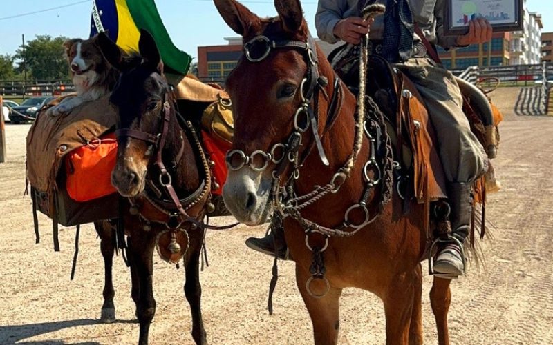 Berranteiro inicia expedição de mais de 10 mil quilômetros rumo à Festa do Peão de Barretos