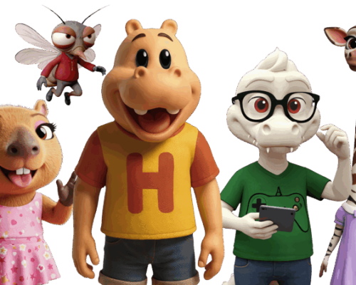 Hipopó ganha nova turminha e histórias semanais no YouTube