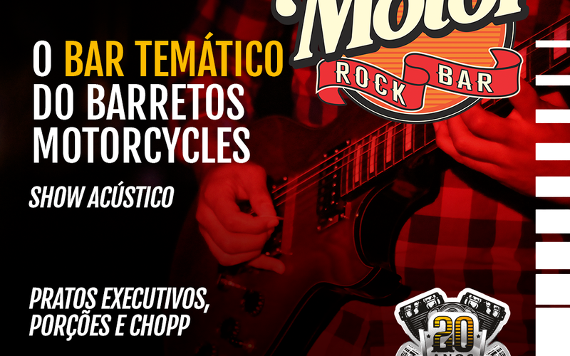 Barretos Motorcycles: Motor Rock Bar terá cardápio assinado por chef renomado