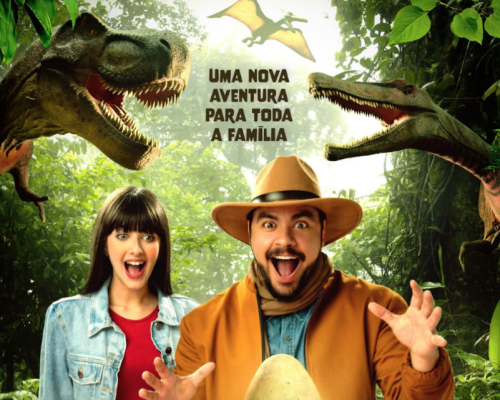 “Luccas e Gi em: Dinossauros” ganha trailer e cartaz