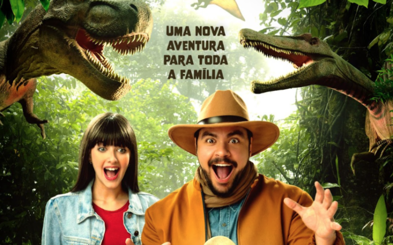 “Luccas e Gi em: Dinossauros” ganha trailer e cartaz