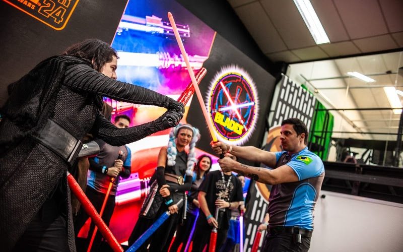 POW Festival recebe oficina de combates com sabres de luz inspirada no universo Star Wars