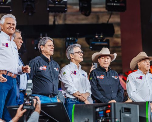 Governadores visitam a 70ª Festa do Peão de Barretos e destacam a força do evento e do agronegócio
