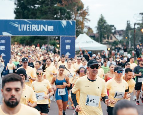 RibeirãoShopping recebe pela primeira vez circuito LIVE! RUN XP de corrida de rua