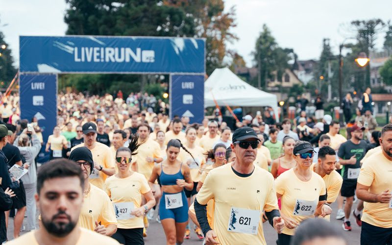 RibeirãoShopping recebe pela primeira vez circuito LIVE! RUN XP de corrida de rua