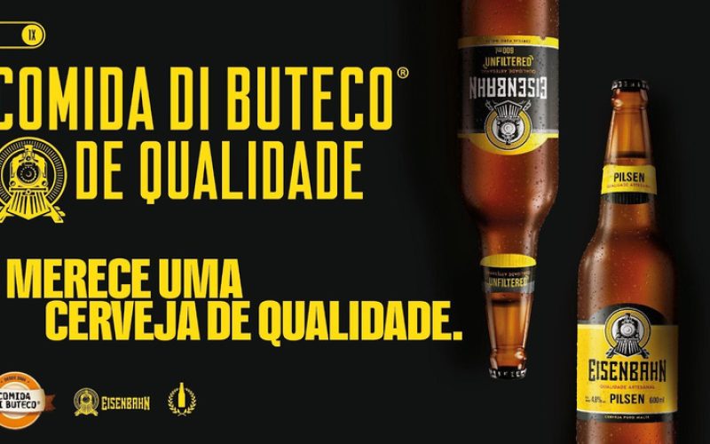 Eisenbahn reforça as ocasiões de consumo com patrocínio ao Comida di Buteco 2024