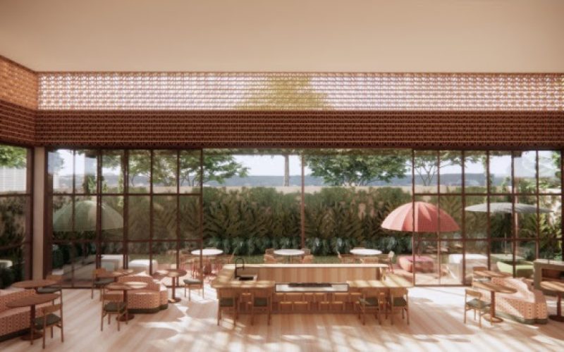 Loja conceito das marcas Delattio e Lafontti usa tecnologia, arquitetura e projeções para promover experiências sensoriais