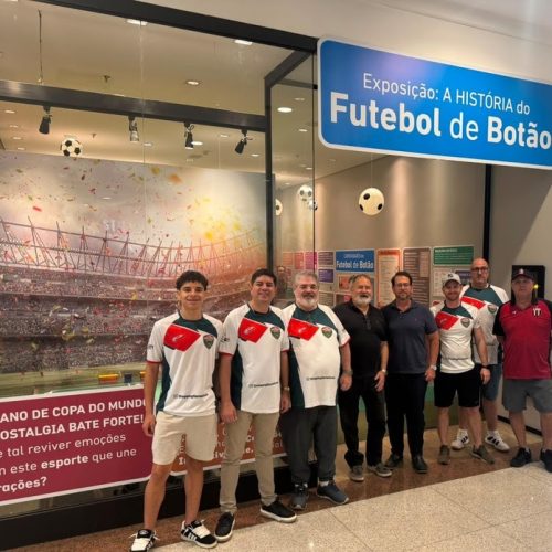 Presidente da Confederação Brasileira de Futebol de Mesa visita projeto do ShoppingSantaÚrsula