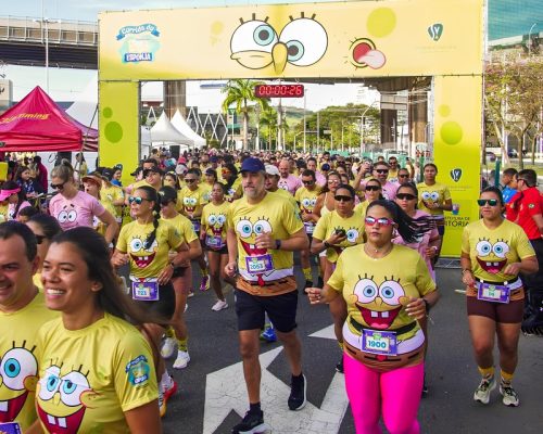 RibeirãoShopping recebe Corrida do Bob Esponja com percurso para toda a família