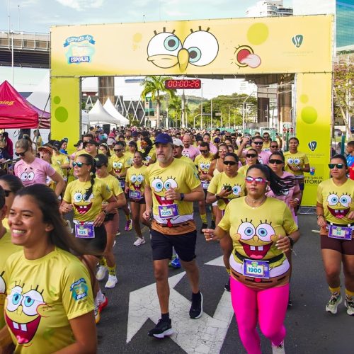 RibeirãoShopping recebe Corrida do Bob Esponja com percurso para toda a família