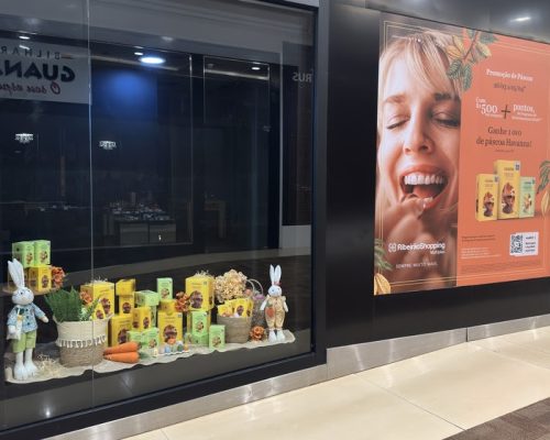 Consumo de chocolate segue em alta e inspira ação de Páscoa no RibeirãoShopping