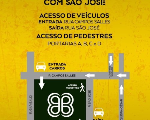 ShoppingSantaÚrsula informa rotas alternativas para acessar empreendimento durante obras da Prefeitura Municipal de Ribeirão Preto