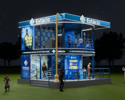 Alunos da Estácio se preparam para atuar no The Town 2025