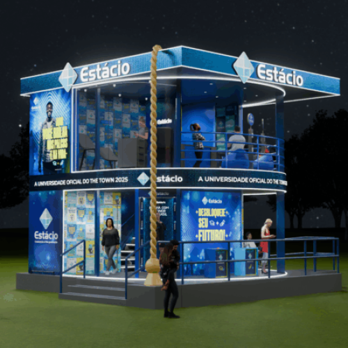 Alunos da Estácio se preparam para atuar no The Town 2025