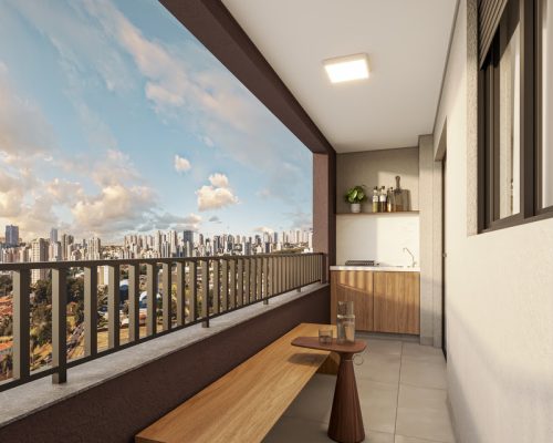 Varandas ganham novas funções e se tornam espaços mais versáteis nos apartamentos