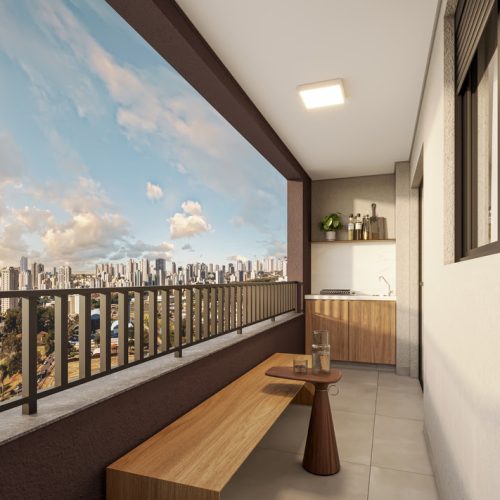 Varandas ganham novas funções e se tornam espaços mais versáteis nos apartamentos