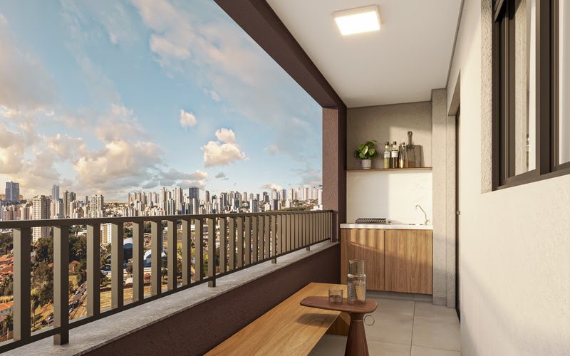 Varandas ganham novas funções e se tornam espaços mais versáteis nos apartamentos
