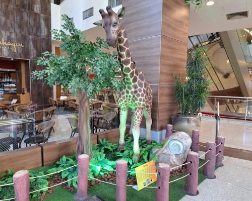 Aventura Selvagem: ShoppingSantaÚrsula estende mostra de animais em tamanho real até 24 de agosto