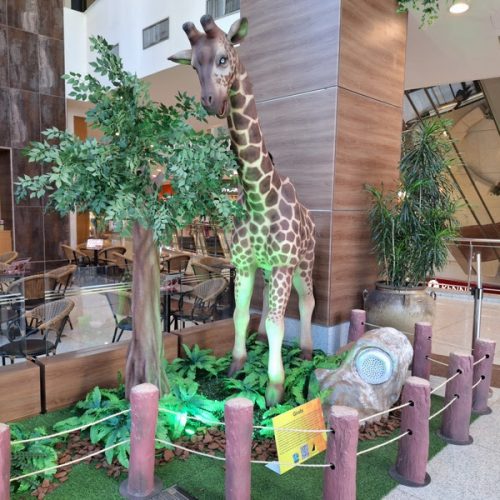 Aventura Selvagem: ShoppingSantaÚrsula estende mostra de animais em tamanho real até 24 de agosto