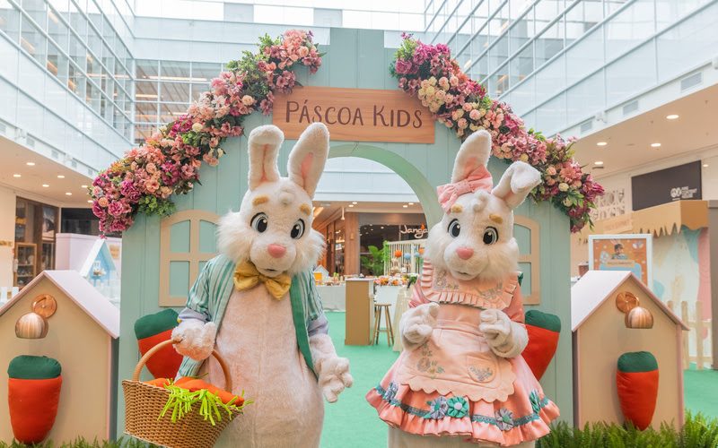 RibeirãoShopping entra na reta final das ações de Páscoa com programação infantil e campanha promocional