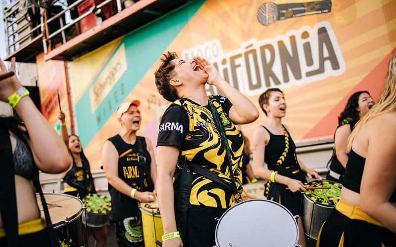 Bloco Califórnia amplia participação de baterias universitárias em 2026