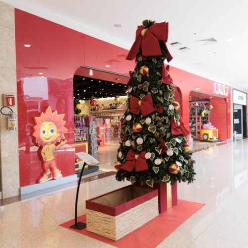 Projeto Árvores Solidárias do RibeirãoShopping arrecada presentes de Natal para crianças, idosas e pets
