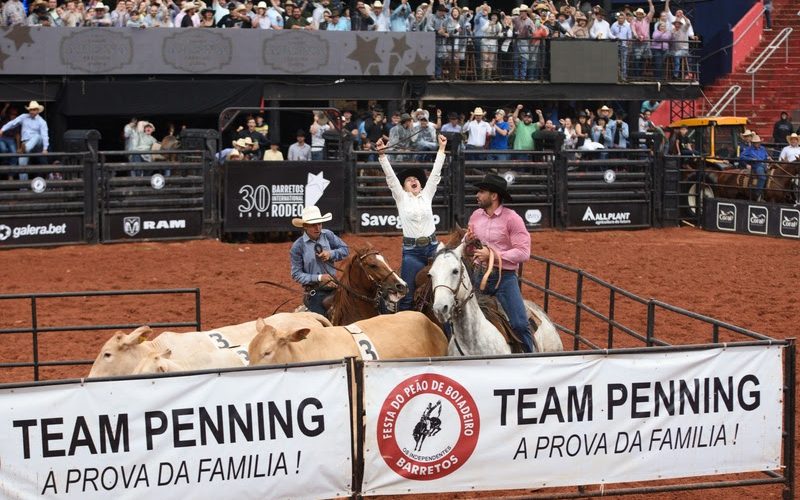 Abertas as inscrições para provas de Team Penning da 69ª Festa do Peão de Barretos