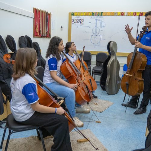 Instituição Aparecido Savegnago promove Concerto Pedagógico de Violino e Violoncelo