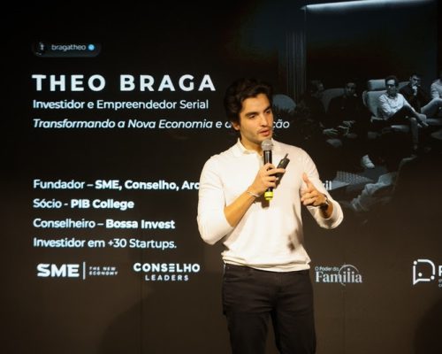LIDE Futuro Ribeirão Preto reúne mais de 150 jovens em encontro com Theo Braga, fundador e CEO da SME The New Economy