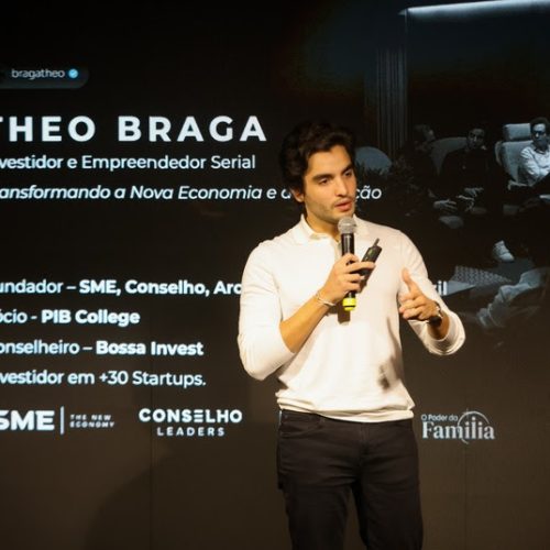 LIDE Futuro Ribeirão Preto reúne mais de 150 jovens em encontro com Theo Braga, fundador e CEO da SME The New Economy