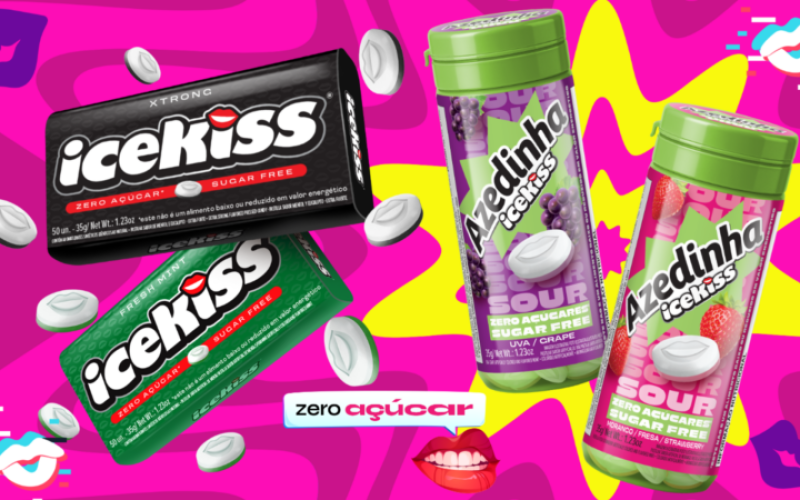 Icekiss se reposiciona, estreia linha zero açúcar e inaugura nova fase de expansão da marca