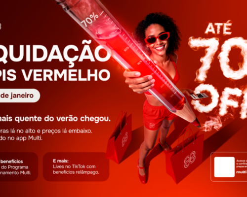 RibeirãoShopping e ShoppingSantaÚrsula realizam live no TikTok durante Liquidação Lápis Vermelho de Verão 2026